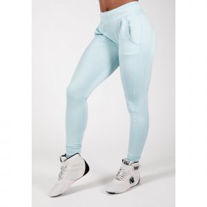 Vici Pants - błękitne spodnie damskie treningowe