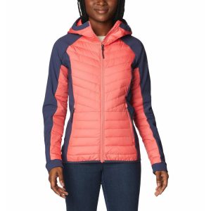 Kurtka turystyczna puchowa damska Columbia Powder Lite Hybrid