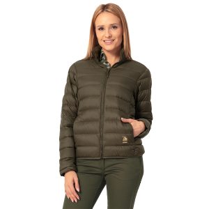 Kurtka damska Tagart Wave 4 Lady Olive puchowa bardzo lekka 700 cuin