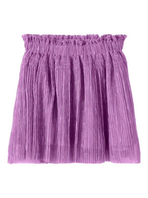 Spódnica "Rassy" w kolorze fioletowym
