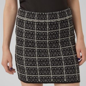 Vero Moda Spódnica "Vmkia" w kolorze czarno-białym rozmiar: XS