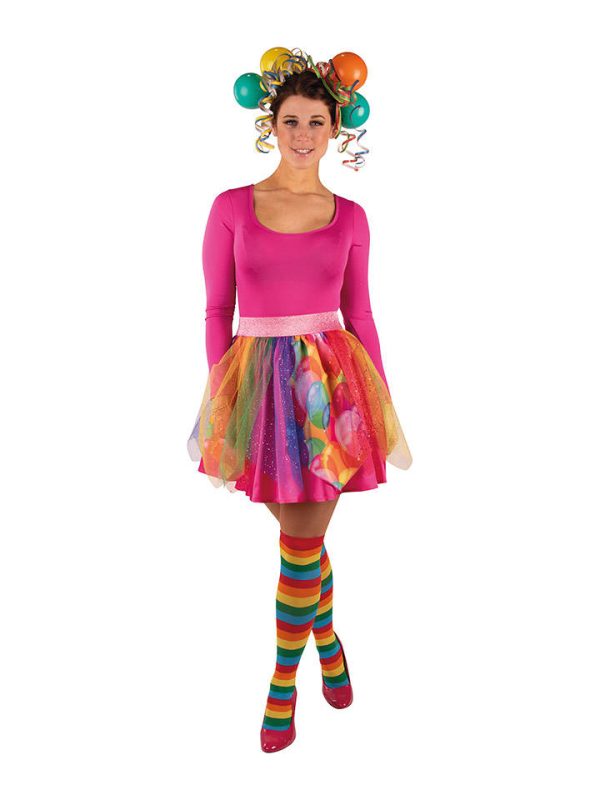 Rubie`s Kolorowa spódnica kostiumowa "Clown Rock" rozmiar: onesize