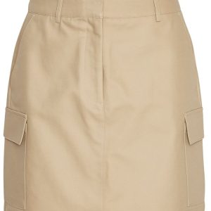 MOSS COPENHAGEN Spódnica "Josefine" w kolorze beżowym rozmiar: XL