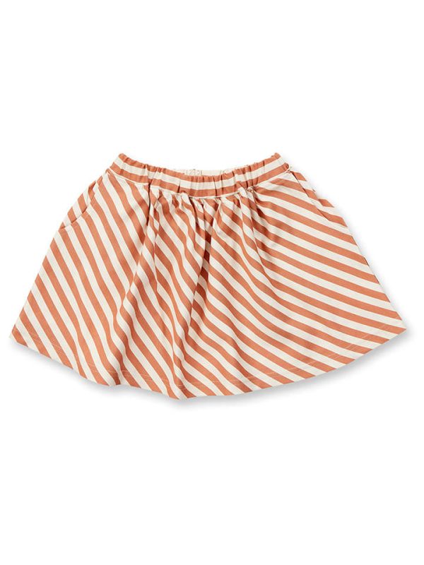 Sense Organics Spódnica "Evie" w kolorze pomarańczowo-białym rozmiar: 110