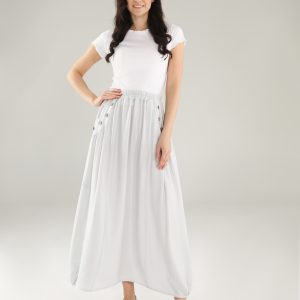 GŁADKA SPÓDNICA MAXI 170-80033 PERLA
