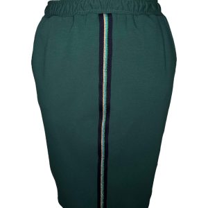 Zielona dresowa spódnica Bea na gumce OSTATNIE SZTUKI PLUS SIZE XXL
