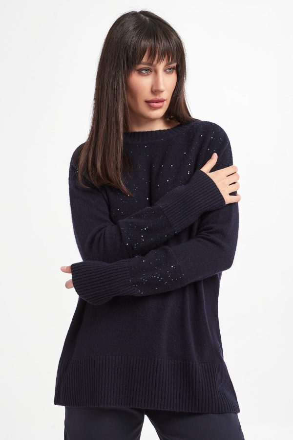 Sweter damski kaszmirowy Costone MAX MARA STUDIO