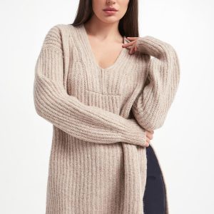 Sweter damski z alpaki Alida MAX MARA STUDIO