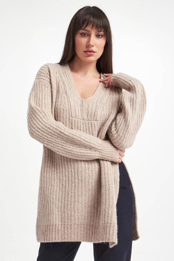 Sweter damski z alpaki Alida MAX MARA STUDIO