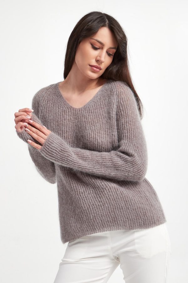 Sweter damski z moherem Waser MAX MARA LEISURE