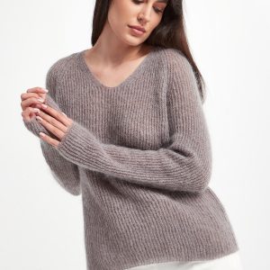 Sweter damski z moherem Waser MAX MARA LEISURE