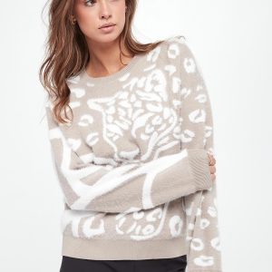 Sweter damski ze zwierzęcym wzorem SPORTALM