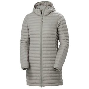 Płaszcz Damski Helly Hansen W Sirdal Long Insulator Jacket Z Kapturem