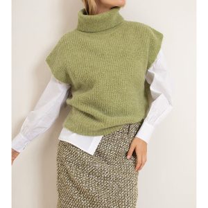 Josephine & Co Spódnica w kolorze biało-zielonym rozmiar: 40