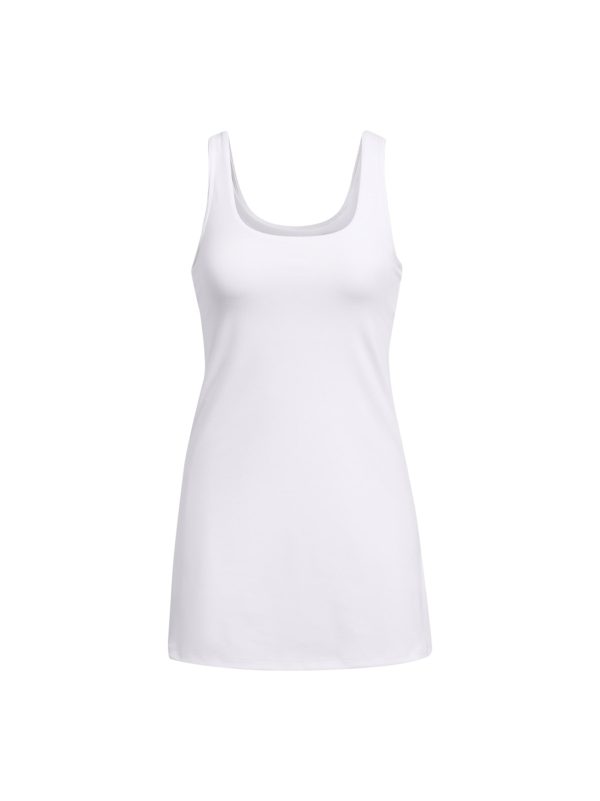 Sukienka treningowa damska Under Armour Motion Dress - biała