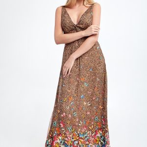 Sukienka jedwabna BLUGIRL BLUMARINE