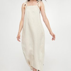 Sukienka lniana Senna MAX MARA LEISURE