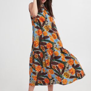 Sukienka wzorzysta Verdun WEEKEND MAX MARA