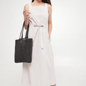 Sukienka w paski Panfilo MAX MARA LEISURE