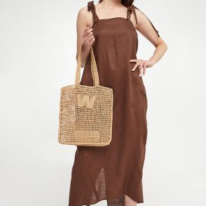 Sukienka lniana Senna MAX MARA LEISURE