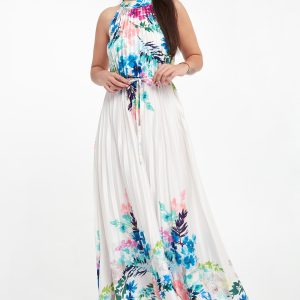 Sukienka plisowana maxi JOSEPH RIBKOFF