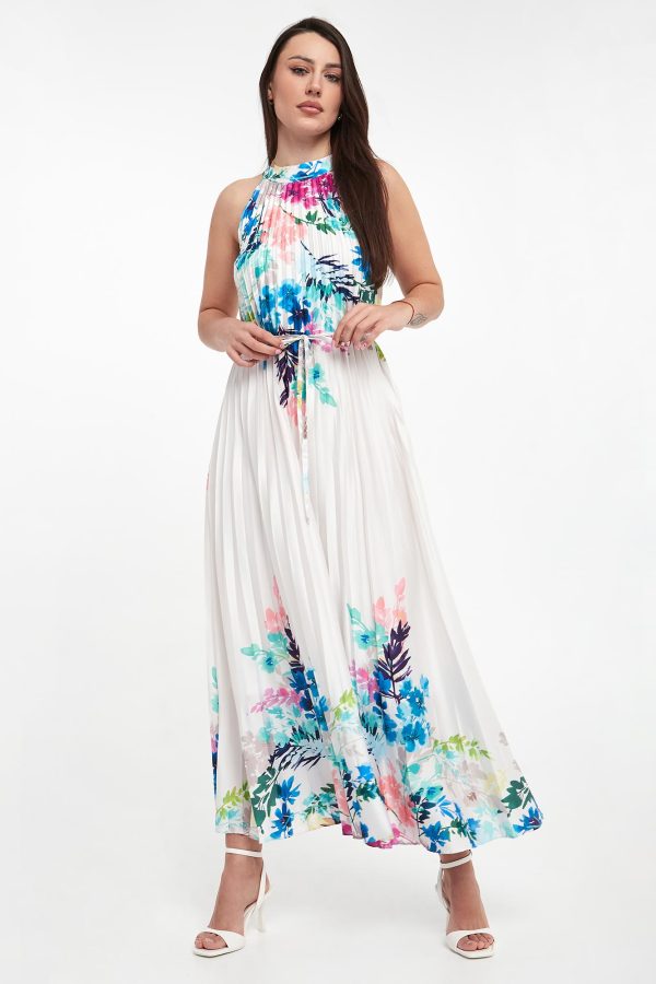 Sukienka plisowana maxi JOSEPH RIBKOFF