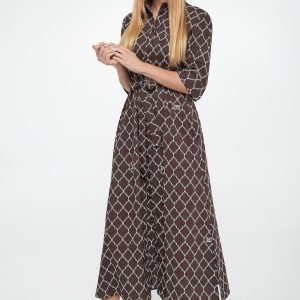 Sukienka midi Daniel MAX MARA BEACHWEAR
