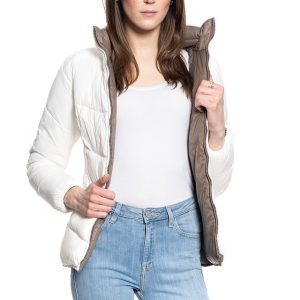 KURTKA DAMSKA WRANGLER ADELE REVERSIBLE JACKET CHOCOLATE CHIP W4066XGIS $