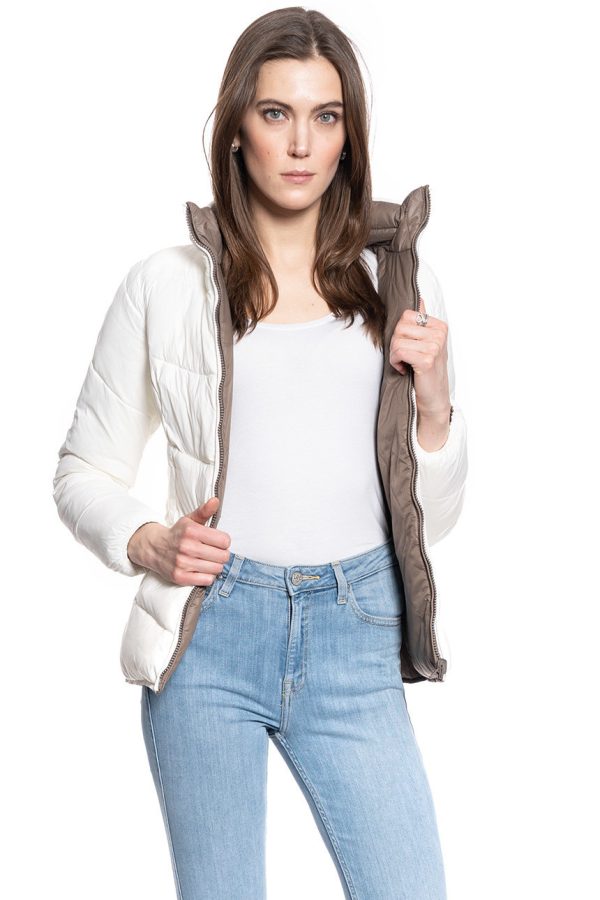 KURTKA DAMSKA WRANGLER ADELE REVERSIBLE JACKET CHOCOLATE CHIP W4066XGIS $