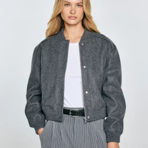 Kurtka damska bomber szara Joesie 902