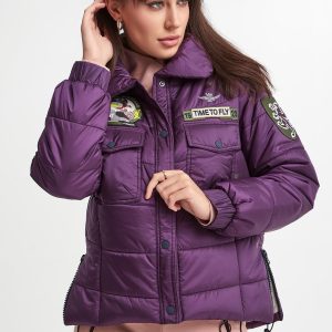 Kurtka damska pikowana AERONAUTICA MILITARE