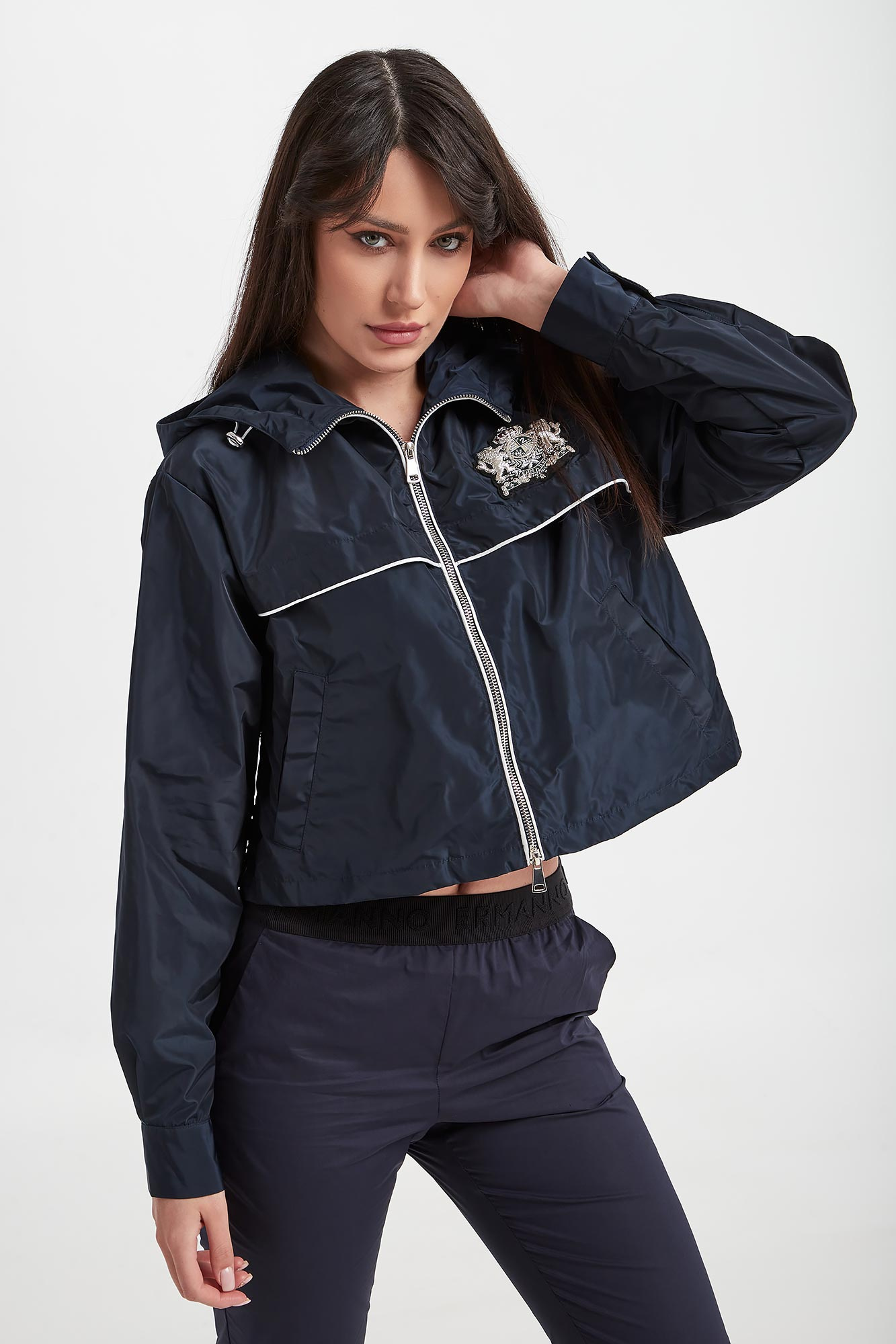 Kurtka damska z kapturem ERMANNO FIRENZE