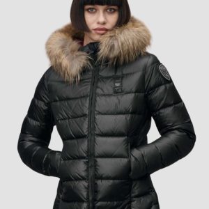 BLAUER Czarna kurtka damska Arcadia Short Jackets