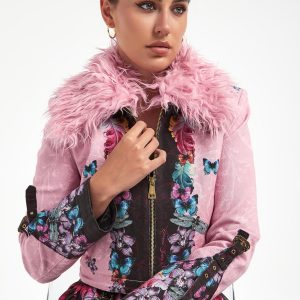 Kurtka damska z futerkiem VERSACE JEANS COUTURE