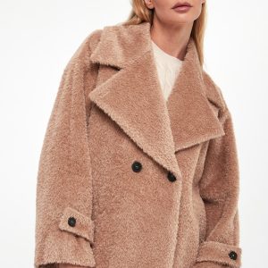 Płaszcz damski z alpaką Emilia MARELLA