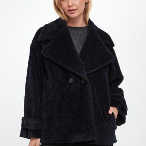 Płaszcz damski z alpaką Emilia MARELLA