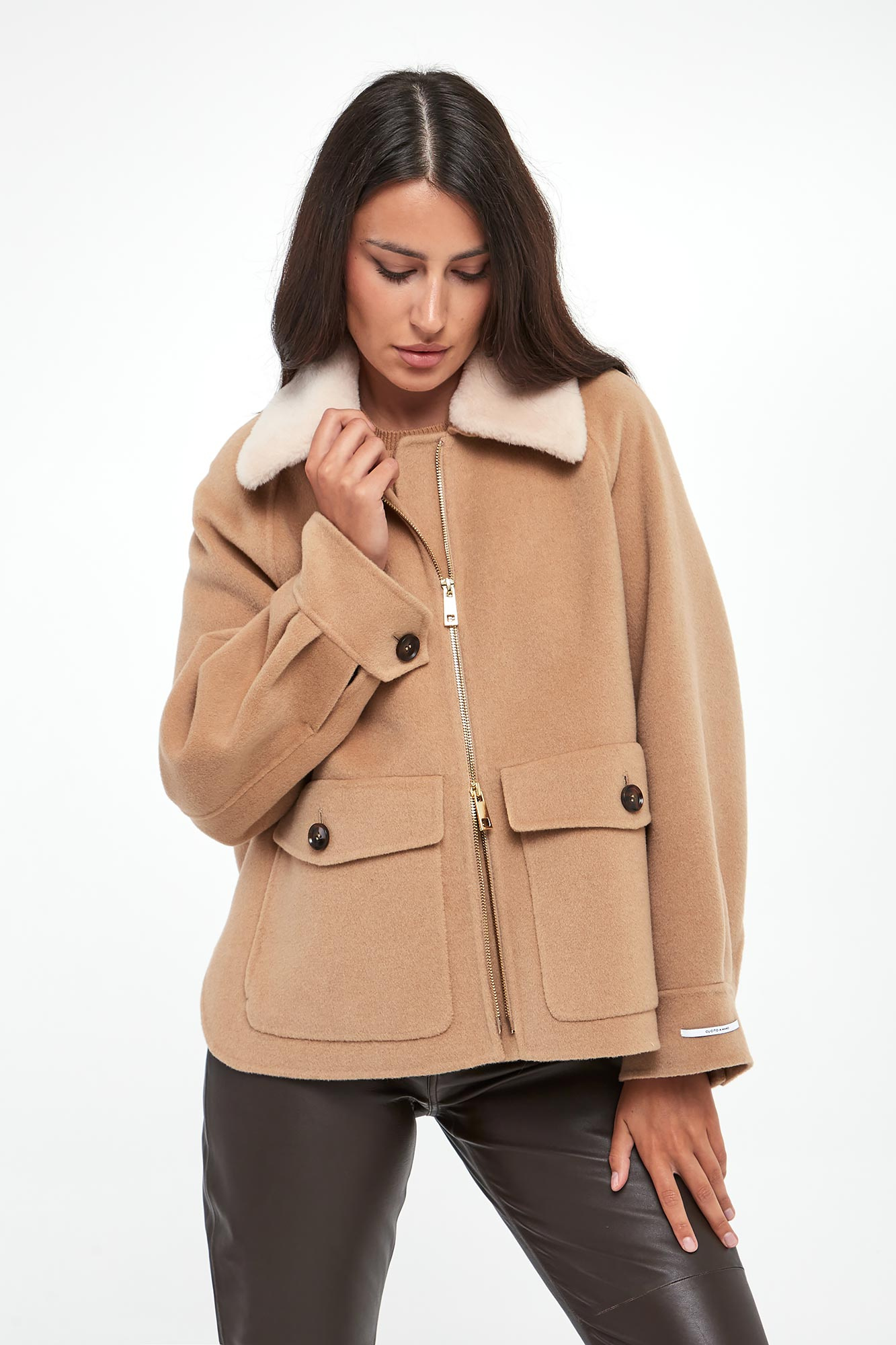 Płaszcz damski wełniany Gettone MARELLA