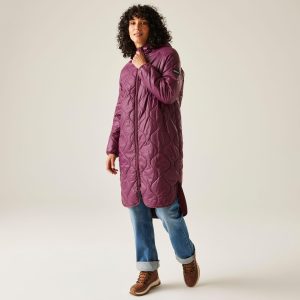 Płaszcz damski przejściowy ocieplany Triea