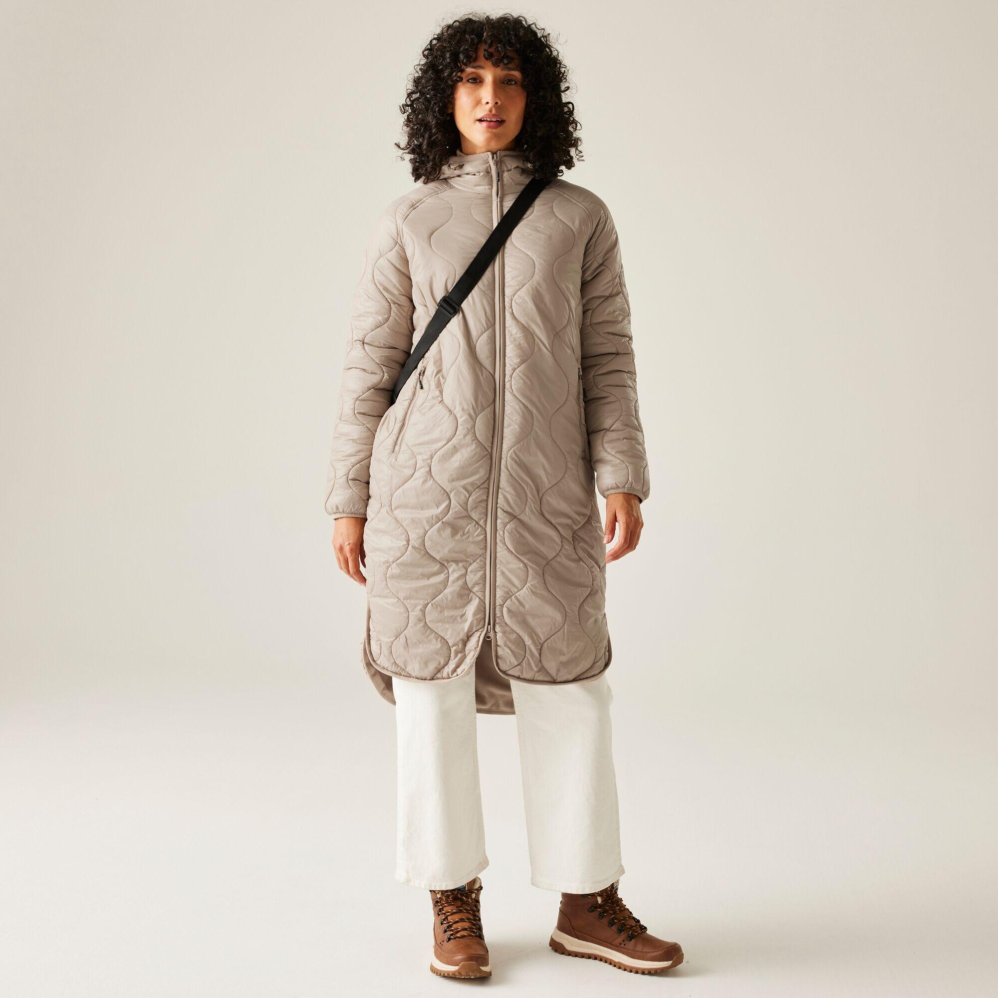 Płaszcz damski przejściowy ocieplany Triea