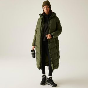 Płaszcz damski zimowy ocieplany Eloria