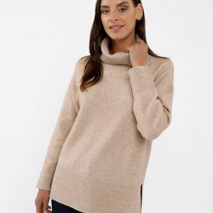 Sweter z golfem S-HEBE