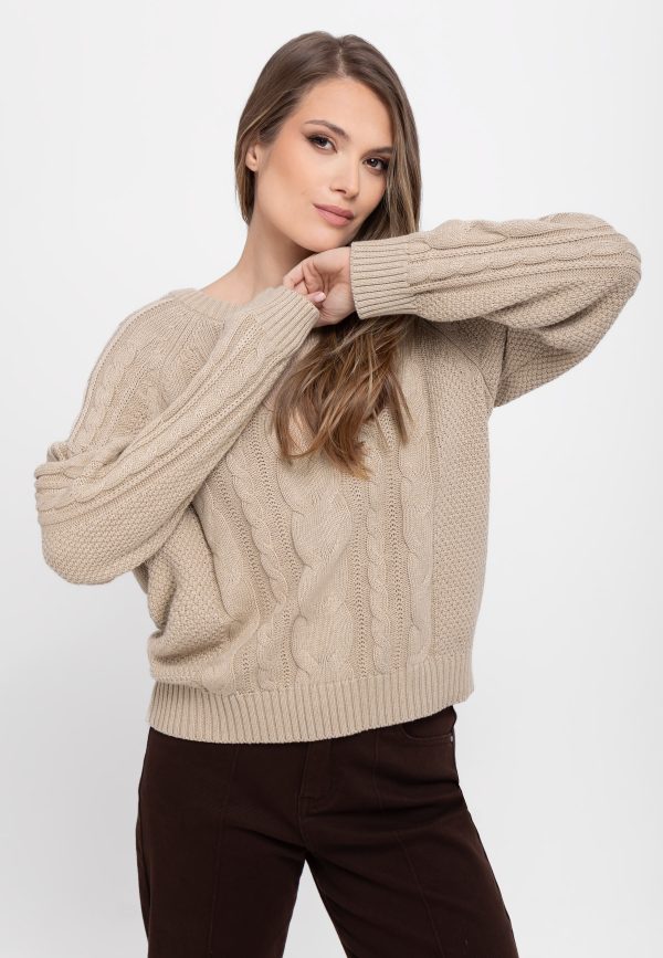 Luźny sweter S-AYA