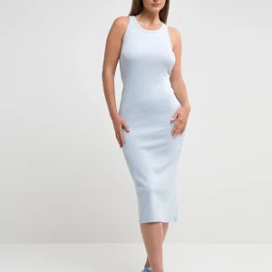 Sukienka damska midi niebieska Maxinassara 400