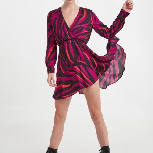 Sukienka satynowa Akihiro PINKO