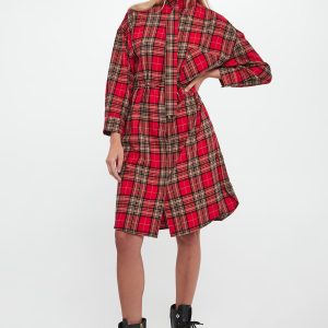 Sukienka koszulowa w kratkę Danny JOOP! JEANS