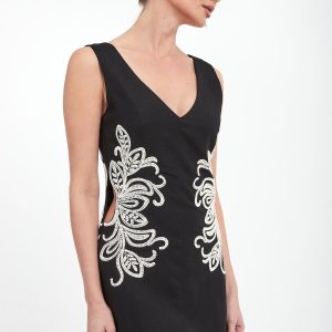 Sukienka lniana mini TWINSET U&B