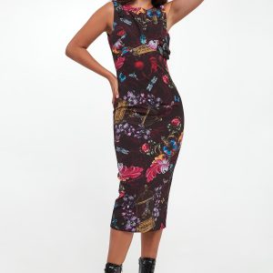 Sukienka midi VERSACE JEANS COUTURE